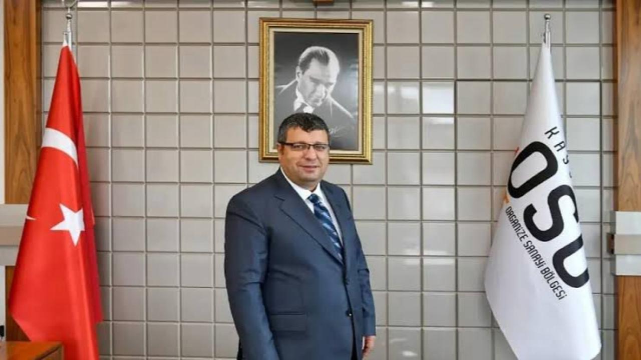 Kayseri OSB'de Yibur görevinden istifa etti