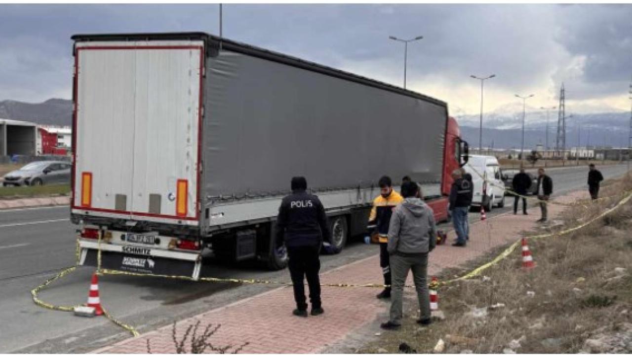 OSB'de bir kişi TIR altında ölü bulundu