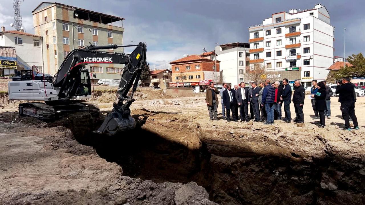 Yeşilhisar’da Hükümet Konağı'nın inşasına başlandı