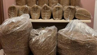 280 kilogram kaçak tütün ele geçirildi