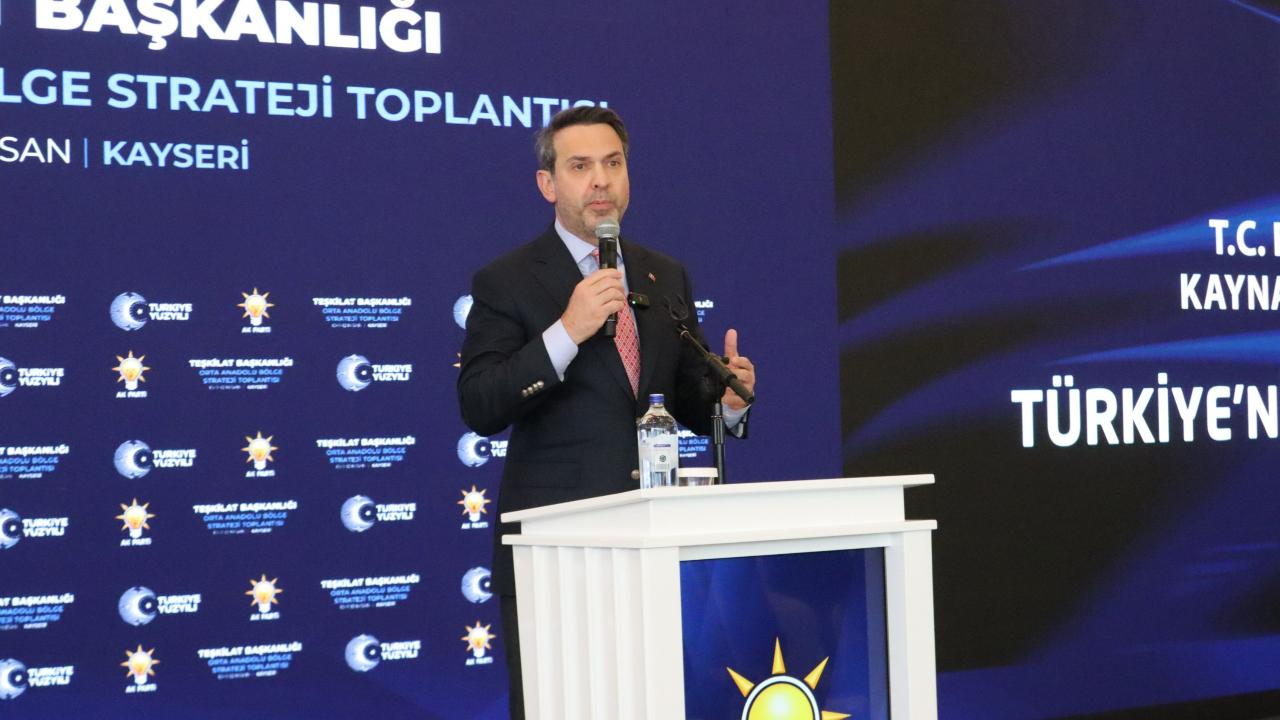 Bakan Bayraktar Kayseri'de konuştu