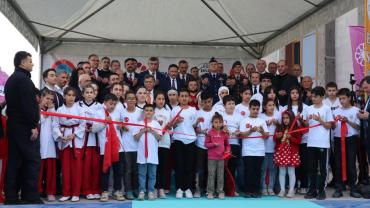 Çiçek: "16 bin öğrencimizi 66 mahallede sporla buluşturmuş olduk"