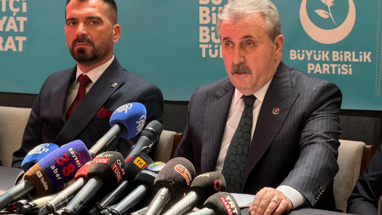 Destici Kayseri'de konuştu