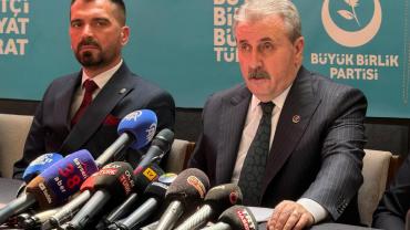 Destici Kayseri'de konuştu