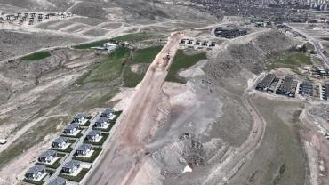 Ertuğrulgazi Mahallesi'ne yeni yol yapılıyor