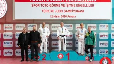 Görme engelli Kayserili judocular Ankara’dan madalyalarla döndü