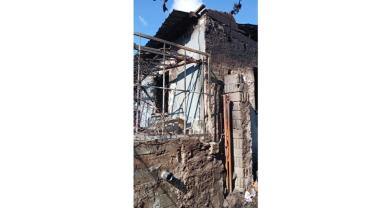 İncesu'da müstakil ev yandı