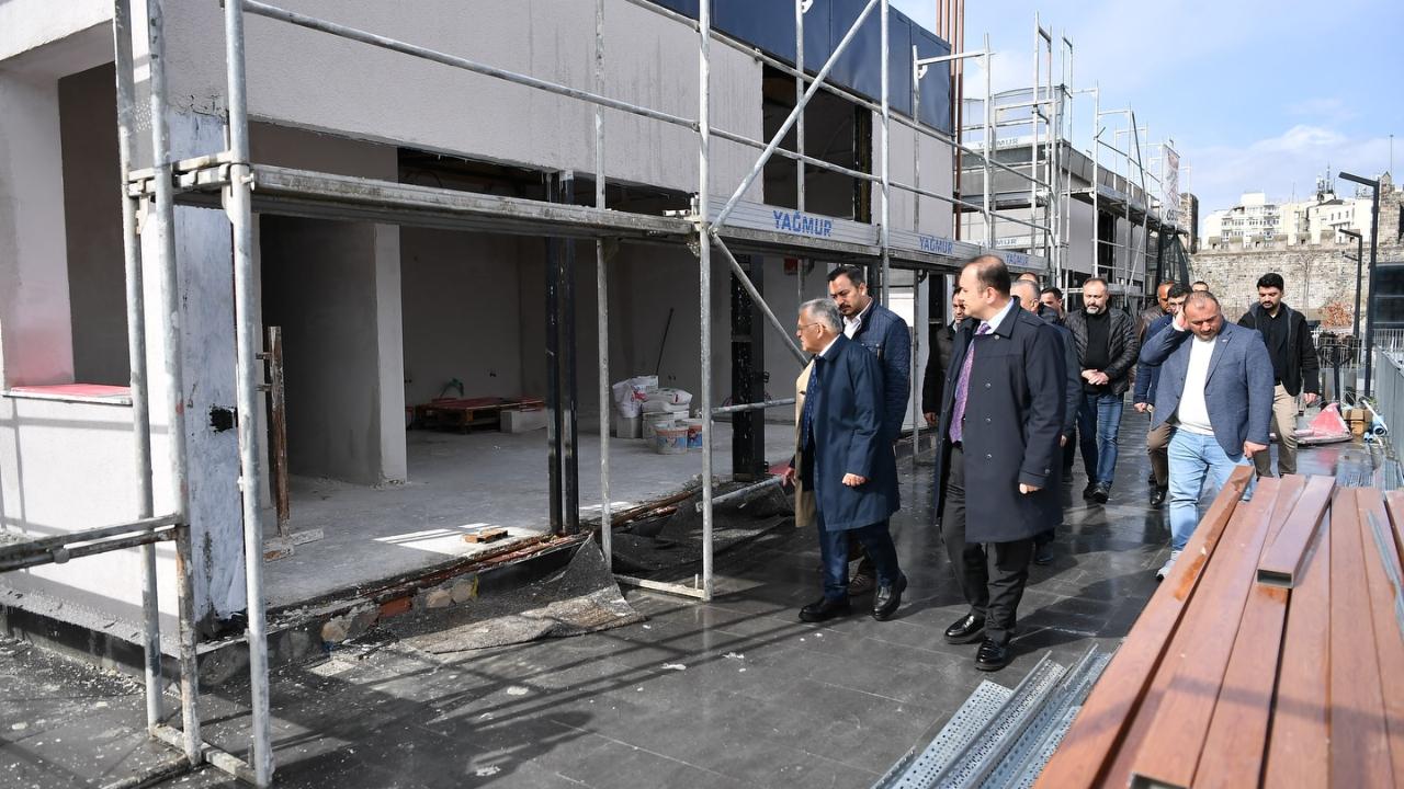 Kaleye “Mülhem Kayseri Mutfağı” açılıyor