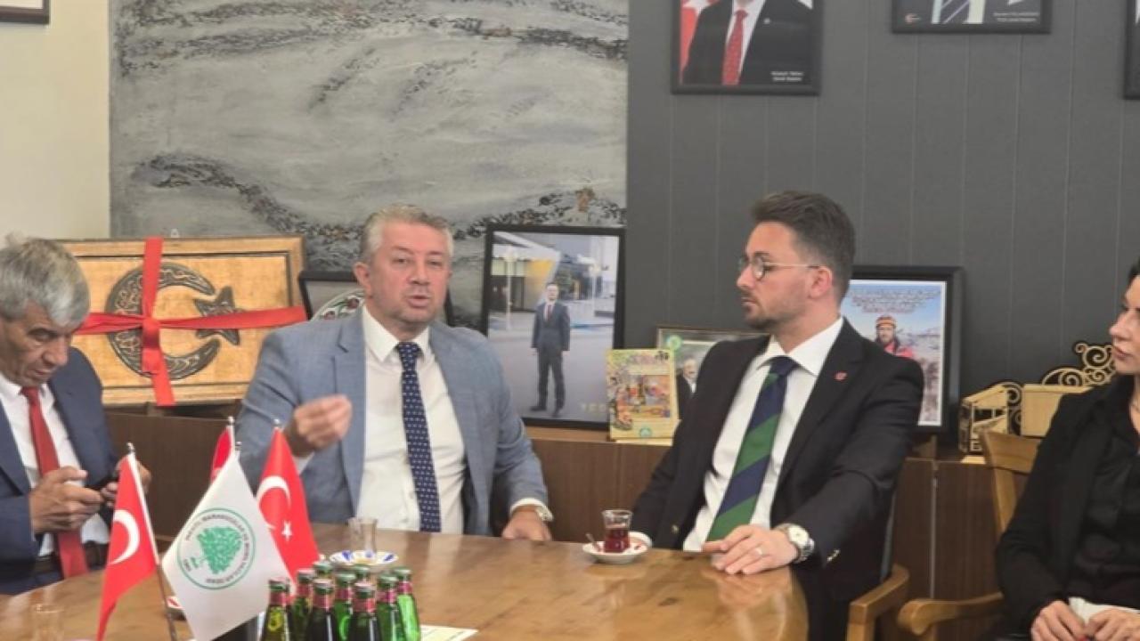 KAYMOS Başkanı Sarıkaya İnegöl'de