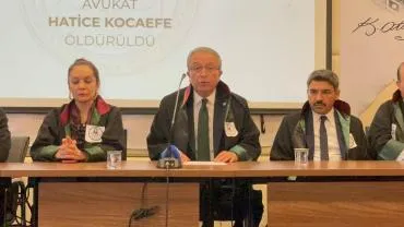 Kayseri Barosundan silahlı saldırıda öldürülen avukat için tepki