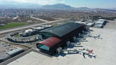 Kayseri Havalimanı ilk iki ayda yarım milyona yakın yolcu ağırladı