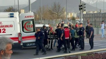 Kayseri’de tramvayın çarptığı kadın yaya yaralandı
