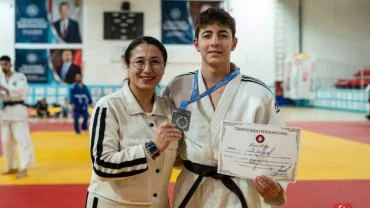 Kayserili judocu Türkiye ikincisi oldu