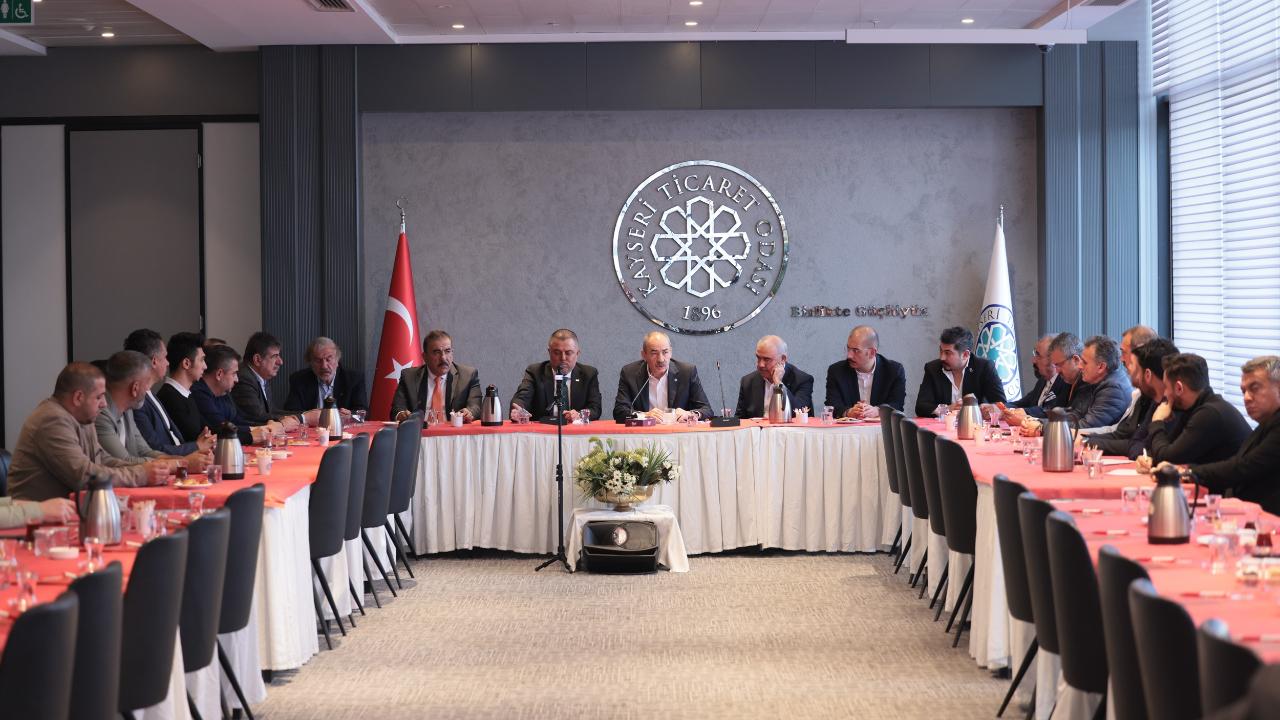 KTO’da 'Lojistik Merkez' toplantısı düzenlendi