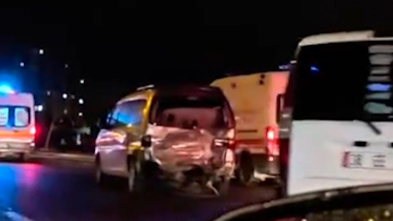 Nalçik Bulvarı’nda kaza; 1'i bebek, 6 yaralı