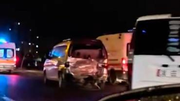 Nalçik Bulvarı’nda kaza; 1'i bebek, 6 yaralı