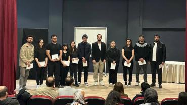 NNYÜ tiyatro topluluğu Kayseri birincisi oldu