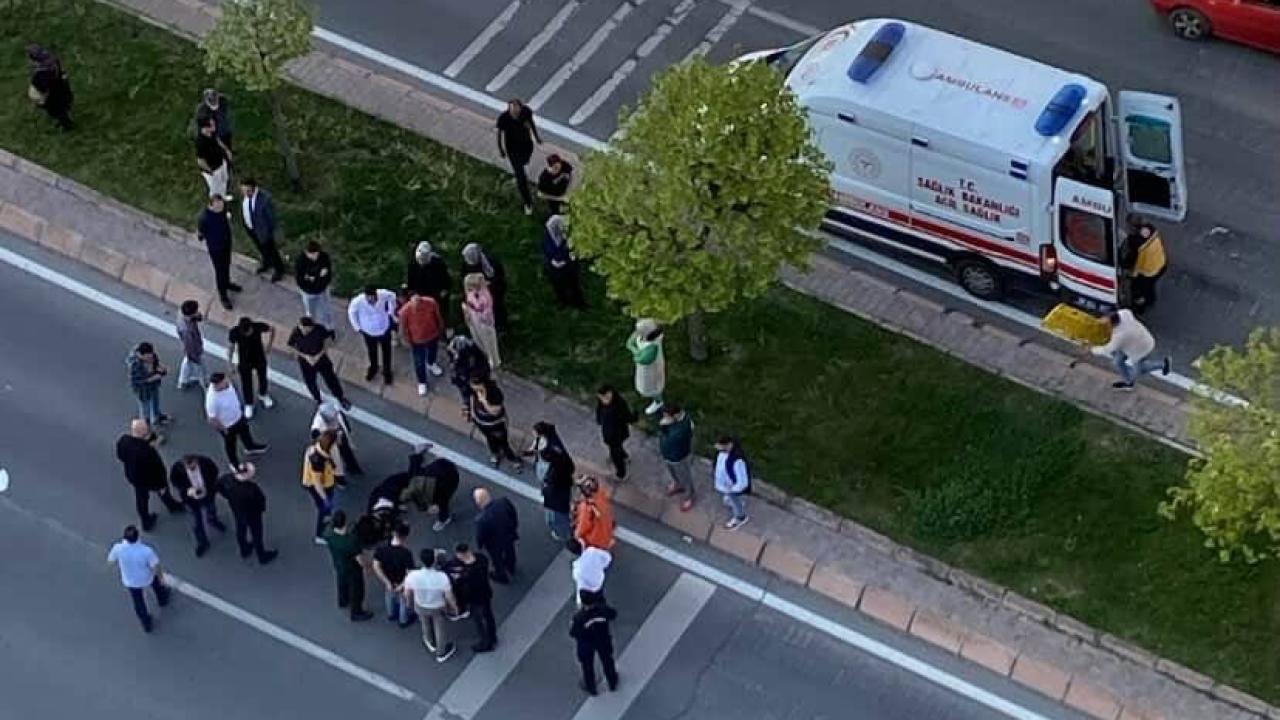 Otomobilin çarptığı 14 yaşındaki kız çocuğu ağır yaralandı