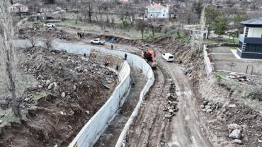 Hacılar'da bağ sezonu başlamadan su projesi tamamlanacak