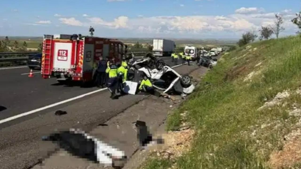 Şanlıurfa'da zincirleme kaza; 3 ölü, 5 yaralı