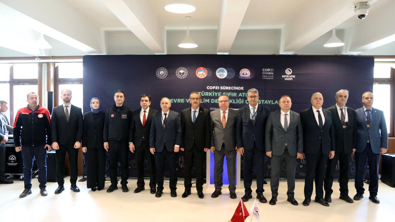 'Türkiye Sıfır Atık Çalıştayı' ERÜ'de düzenlendi