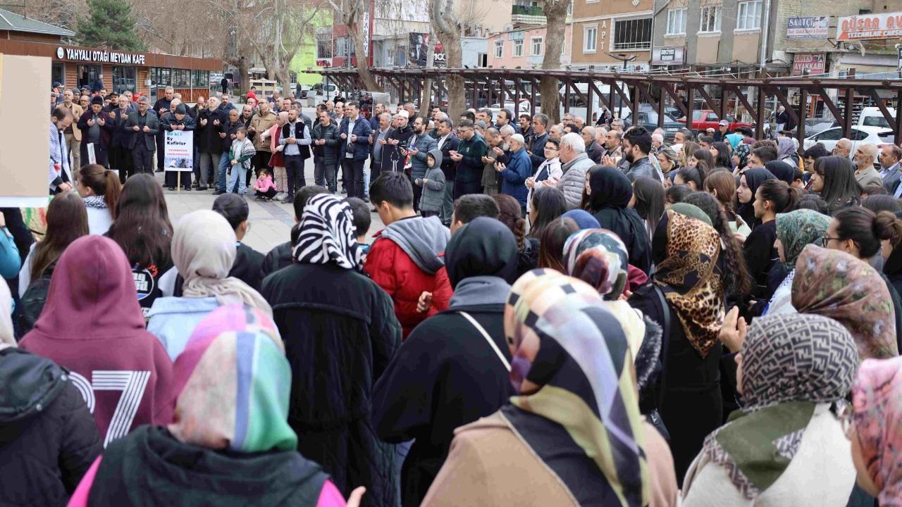 Yahyalı, Filistin için toplandı