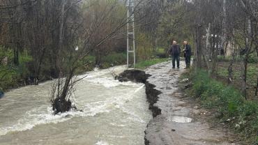 Yahyalı’da sel hayatı olumsuz etkiledi
