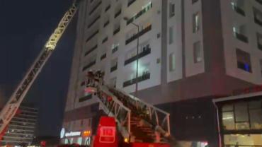 Kayseri'de kız öğrenci yurdunda yangın