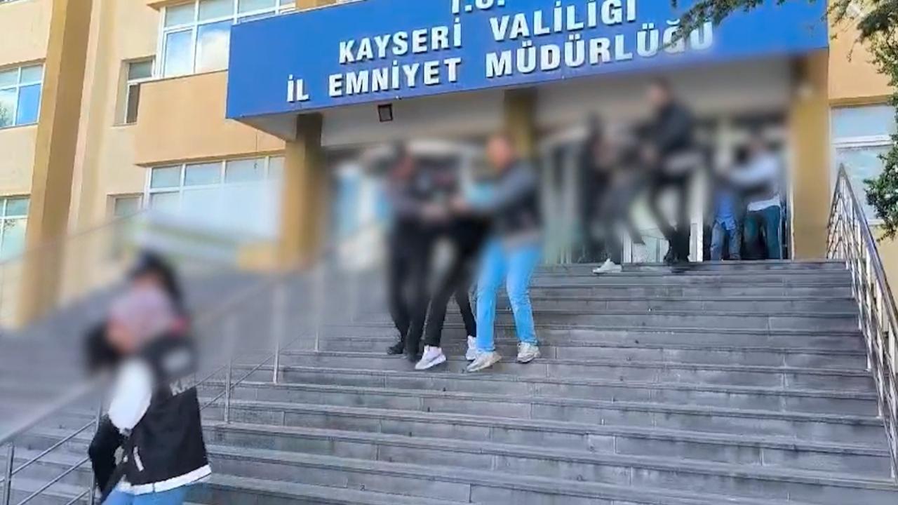 Kayseri’de narkotik operasyonu; 6 kişi tutuklandı