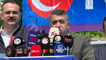 Kayseri'de Türk-İş'ten 1 Mayıs kutlaması