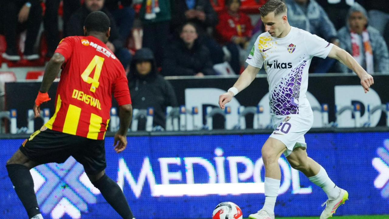 Kayserispor bir puana razı oldu