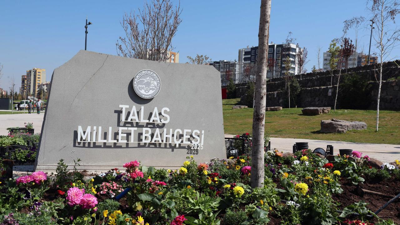 “Talas Çiçek Şenliği” başlıyor