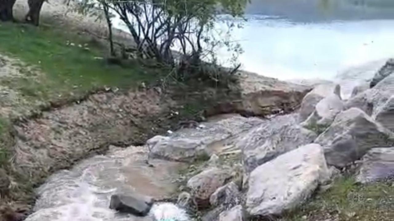 Yağışlar sayesinde Akköy Barajı’na su geldi