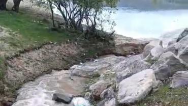 Yağışlar sayesinde Akköy Barajı’na su geldi